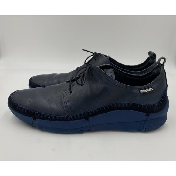 PIKOLINOS M1H-6209 Blue Leather Oxford Sneaker Shoes Navy Comfort Casual Sz 42 9 main image 7